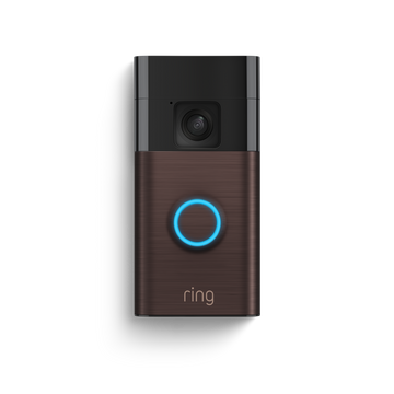 Ring Video Doorbell 2nd Generation 1080p HD Video Live View Night Vision Improved Motion Detection - Venetian Bronze - Imported from UK